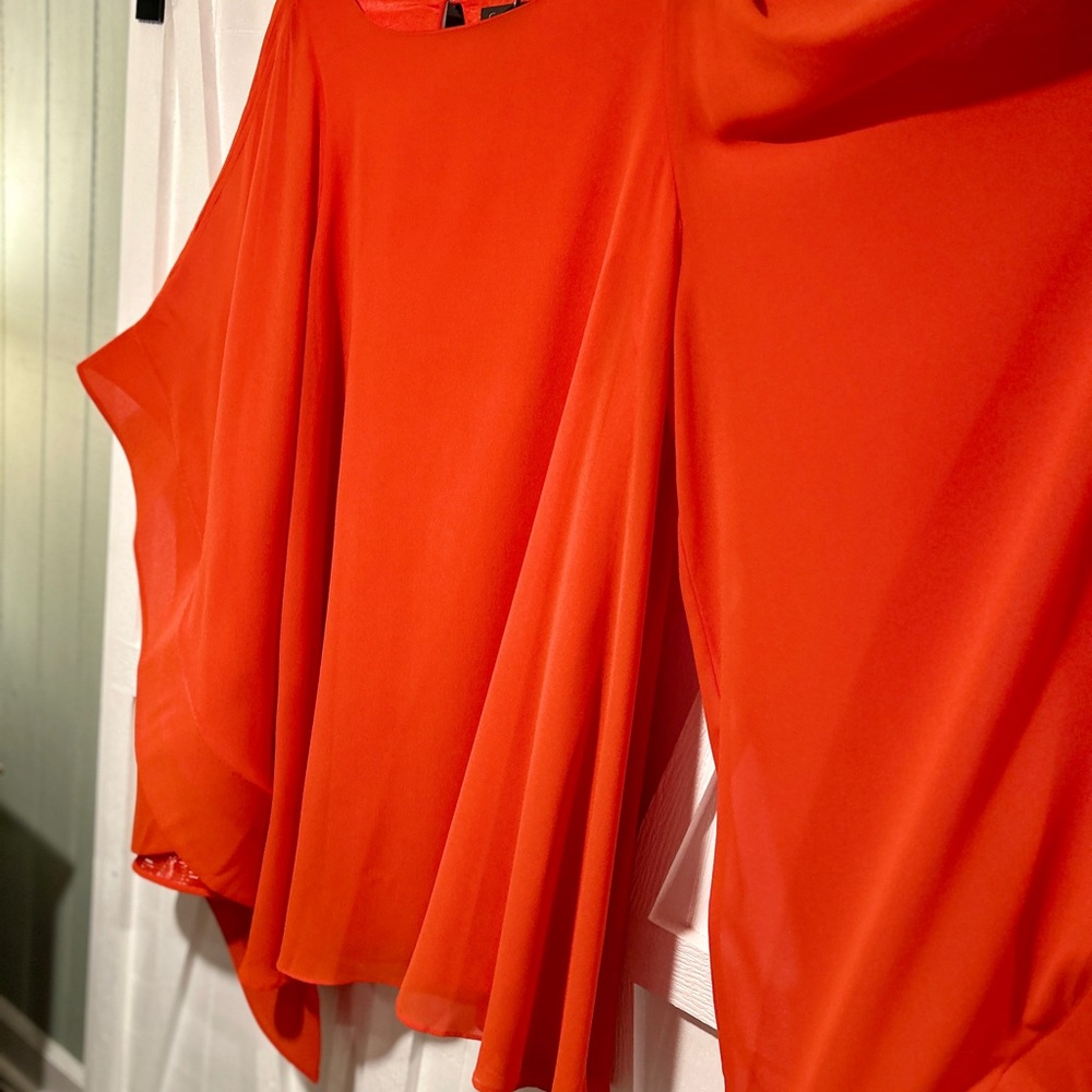Gracia NWT Fabulous Orange Mini Dress - Picture 4 of 13